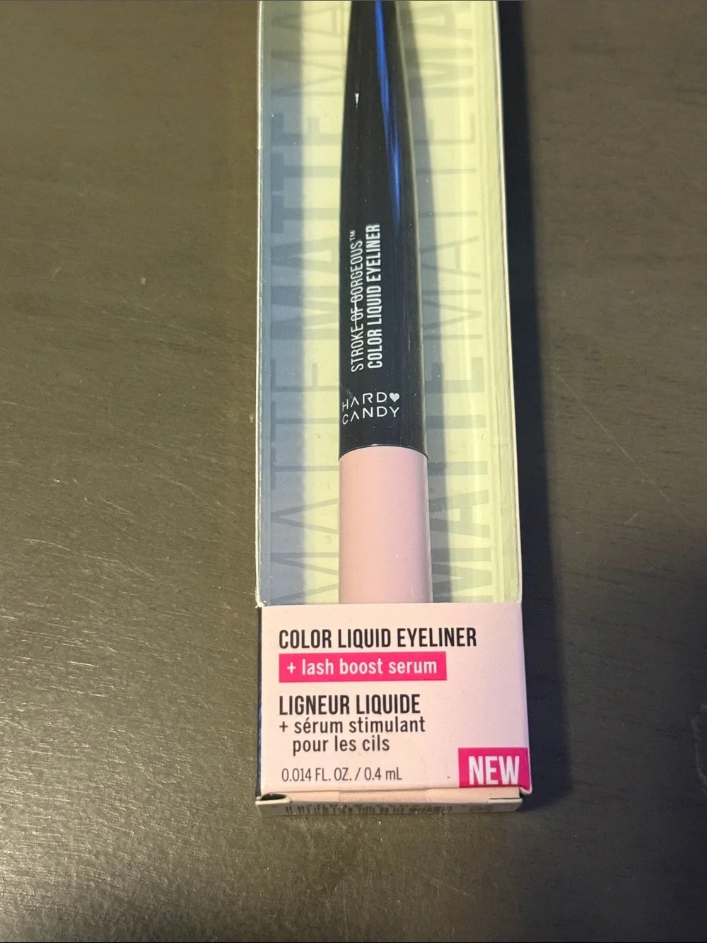 Hard Candy Liquid Eyeliner with Lash Boost Serum in Black to Basic NEW 🌻